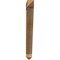 Ekena Millwork Traditional Arts & Crafts Rough Sawn Bracket, Western Red Cedar, 4"W x 34"D x 38"H BKT04X34X38TRA03RWR - alternate 3